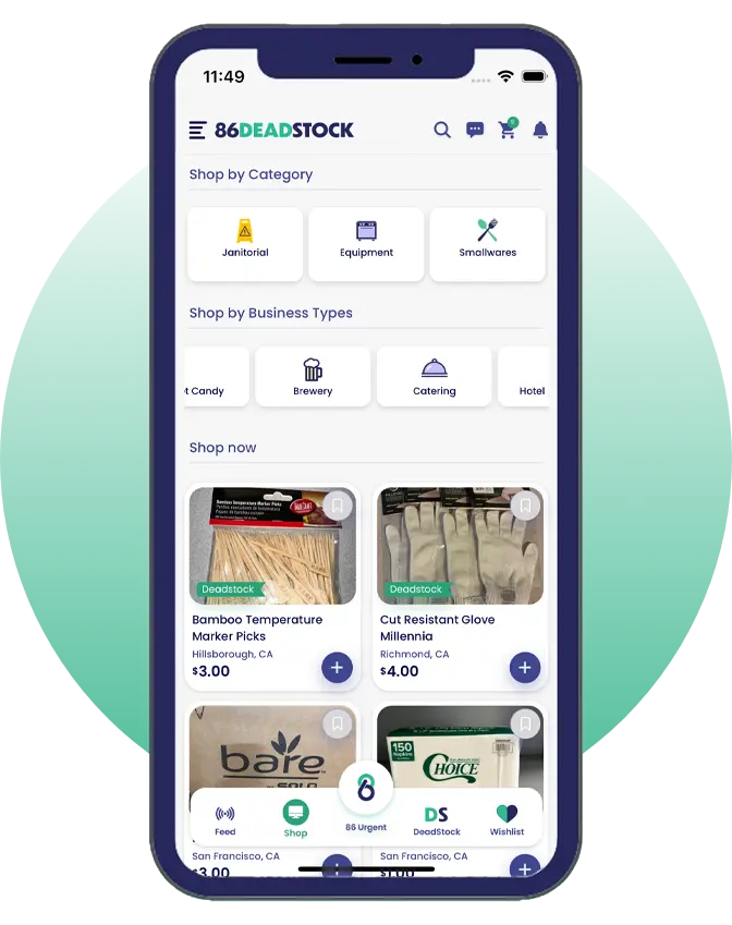 buy urgent needs at 86deadstock